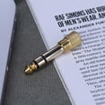 thumbnail image 4 of Masculinos 3.5 Mm A 6.5 Un Adaptador Gato Micrófono Estéreo, 4 of 8