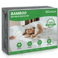 thumbnail image 3 of Gogreen Waterproof Mattress Protector King Size, Breathable Cooling Bed Mattress Cover with Deep Pocket Plastic Mattress Protector Fitted 6"-15"(Bamboo Jersey, King 76"x80"), 3 of 9