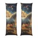 thumbnail image 1 of Balery Starry Sky White Horse Funda Protectora para Almohada Corporal de Algodón Hipoalergénico con Cierre(55 x 21 pulgadas), Almohadas No Incluidas, 1 of 7