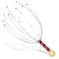 thumbnail image 3 of Seitruly Head Massager Neck Scalp Scratcher Stress Relief Portable Stainless Body Shape Color Massage Steel Random Type3, 3 of 6