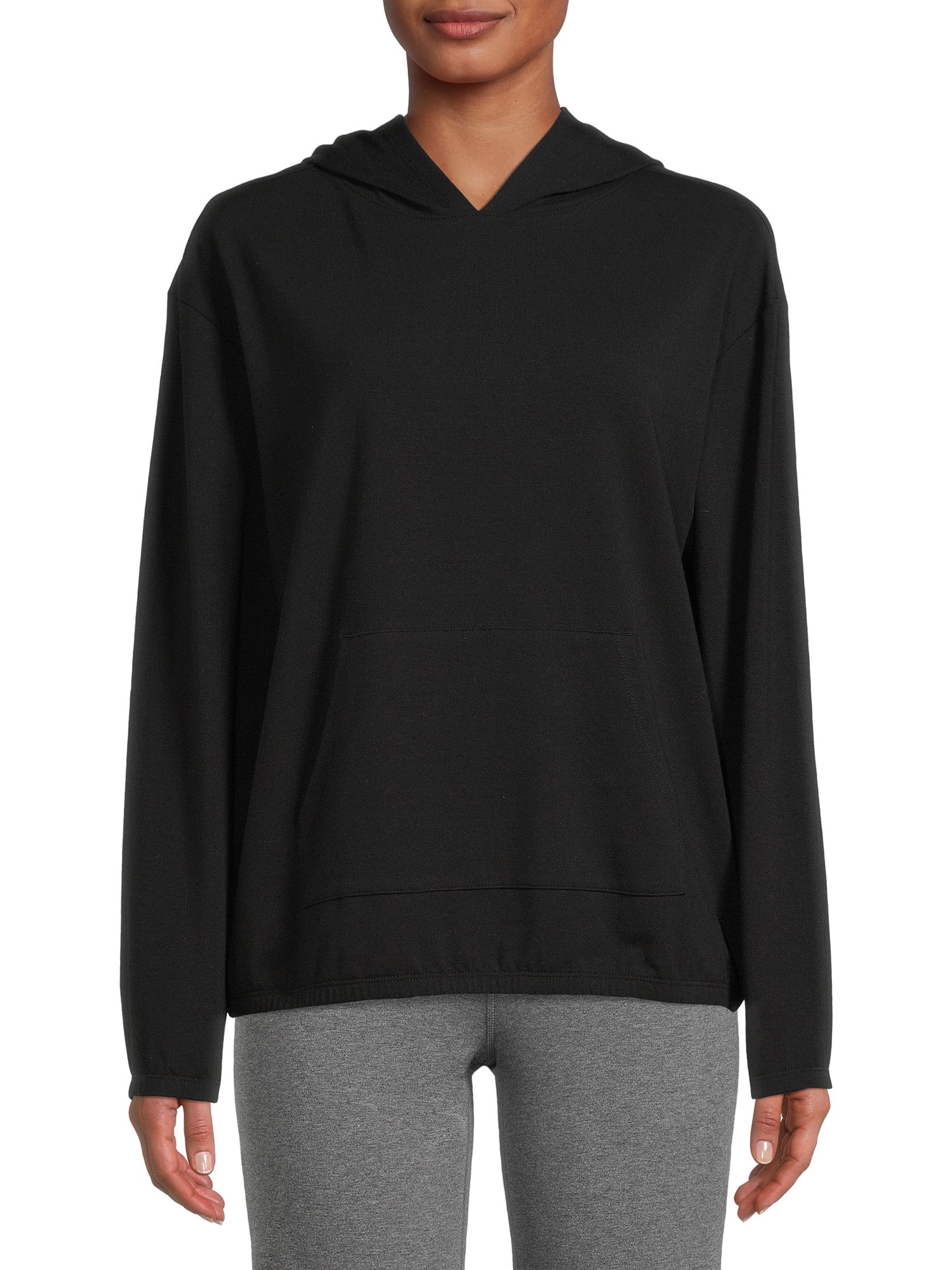 Athletic Works Women's Athleisure Knit Hooded Pullover
