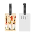thumbnail image 5 of Sikiie Three Gnomes With Balloons Luggage Tags Privacy Cover ID Label Suitcase Tags Identifiers For School Bags,Suitcases, 5 of 7