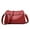 Red, variant on Genuine Leather Purse for Women Hobo Bag Trendy Crossbody Bag and Shoulder Bag with 2 Straps
