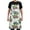 Cool Crocodile with Skateboard, variant on Cute Baby Elephant and Plant Kitchen Apron with 2 Pockets Adjustable waterproof Cooking Aprons for Women Men Chef