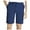 Blue - twilightblue, variant on Mens Cotton Casual Walking Shorts, Blue, 30
