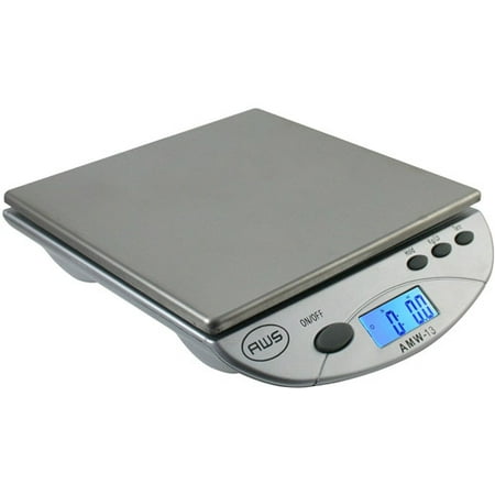 American Weigh Digital Postal Kitchen Scale, Silver