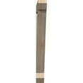 thumbnail image 2 of Ekena Millwork 3 1/2"W x 30"D x 34"H Traditional Slat Smooth Bracket, Douglas Fir, 2 of 4