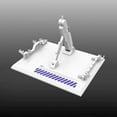 thumbnail image 3 of NATEFEMIN Action Figure Display Base Plastic 16x13cm for HG RG 1/144 RX93 V2 Hi-V Gundam Model Stable Durable, 3 of 7