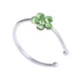 thumbnail image 4 of Copper Fittings Silver-plated Piercing Jewelry C-shaped False Nose Ring, 4 of 9