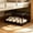 Black, variant on Bomd Shoe Rack, 2-Tier Shoe Organizer, PlasticStorage Shelf, Upright or Upside Down, for 6-9 Pairs, Stackable, for Entryway, 18.1 x 11 x 8.3 Inches, White