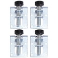 thumbnail image 1 of 4pcs Screw Furniture Adjustable Cabinet Legs Steel Table Sofa Metal Leveling Feet Corner Bracket Floor Protection, 1 of 8