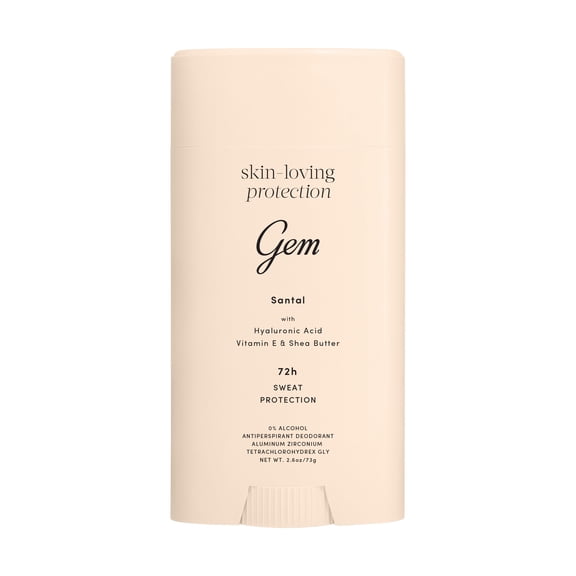 Gem Skin-Loving 72hr Protection Antiperspirant Stick: Santal 2.6 oz