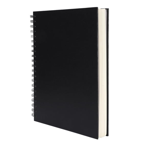 Hardbound Sketch Book, 8.5x11 Inches Spiral Bound Sketch Pad, 80 Sheets 90 GSM Acid Free Drawing Paper, Large Sketchbook for Adults, Perfect for Pencil, Pastels, Charcoal, Gel Pen, Gift