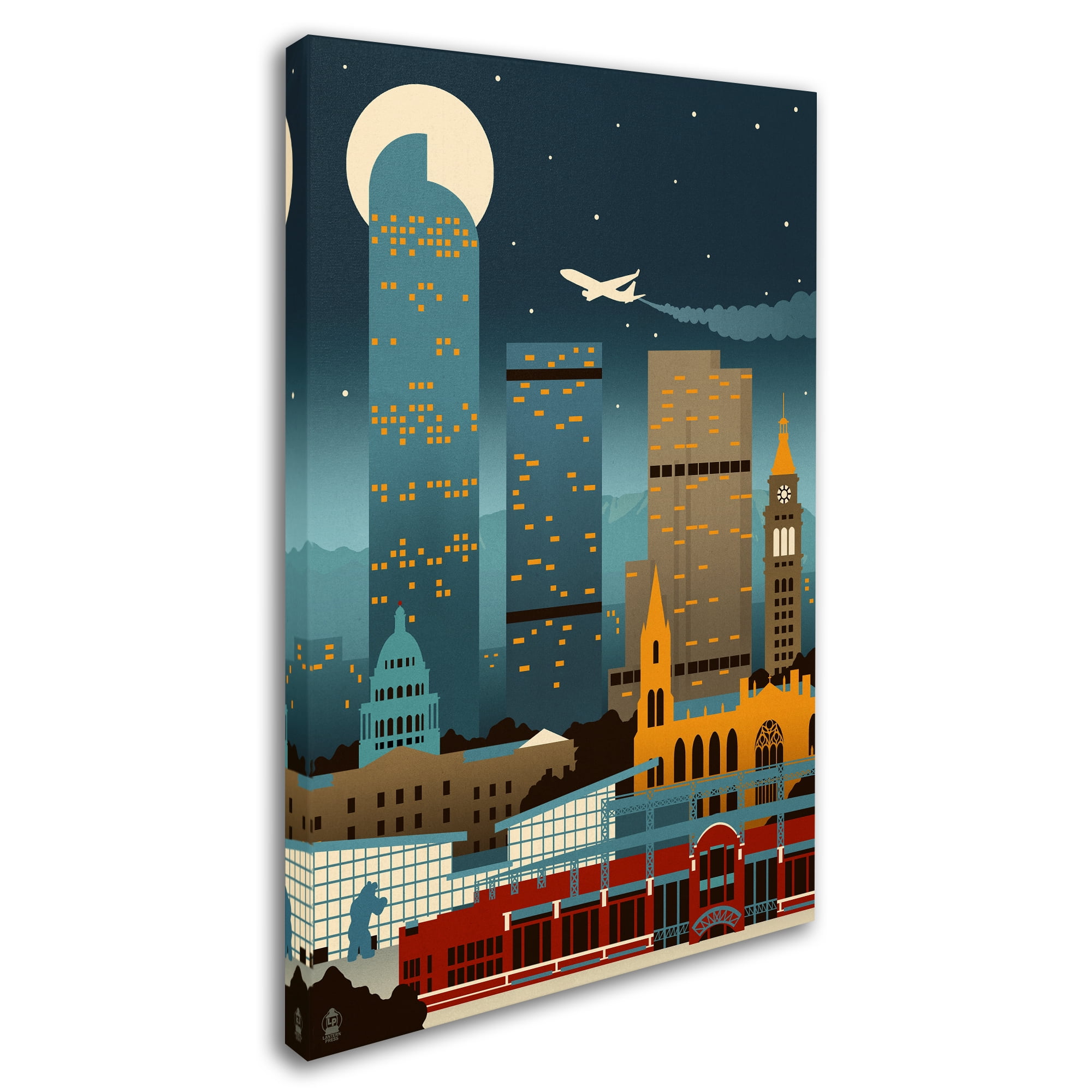 Lantern Press 'Travel 128' Canvas Art