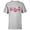 Athletic Heather, variant on Disney Mickey & Minnie Valentine's Day Family Trip 2026 Logo - Short Sleeve T-Shirt for Kids - Customized-White