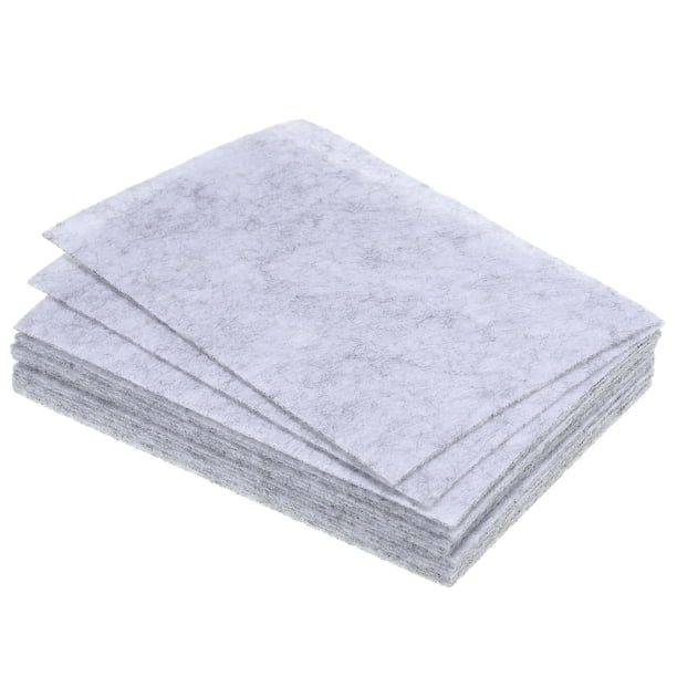 Hojas de Fieltro Suave Uxcell para Manualidades, Decoración de Pasatiempos, Gris
