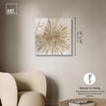 thumbnail image 5 of Golden Zenith Acrylic Elegant Nature Art by Art Remedy, Ready to Hang, 24 x 24, 5 of 7