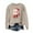 Beige, variant on Buigttklop Christmas Sweatshirts for Women Kawaii 3D Santa Claus Sweatshirt Funny Gifts Long Sleeve Crewneck Cute Graphic Tops