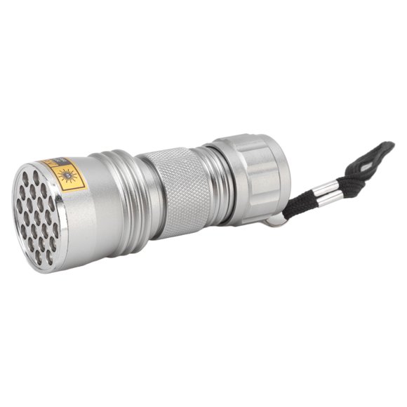Linterna De Luz Negra Ultravioleta Violeta 21 LED Linterna Ultravioleta De 395 Nm Para Agentes Fluorescentes Códigos Antifalsificación Escorpiones Gato Musgo