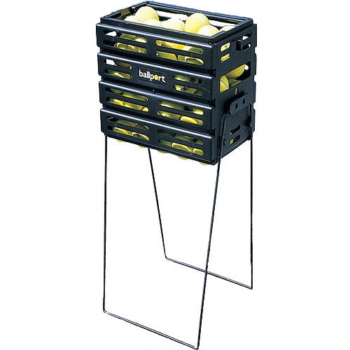 Tourna Pete Sampras Tennis Ball Ballport Pickup Basket 80 Ball Capacity