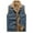 Blue, variant on Men Autumn And Winter Solid Pocket Sleeveless Top Jacket Coats Vest Blouse Mens Tall Coats