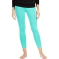 thumbnail image 4 of Fishers Finery Ecofabric Capri Legging; Casual Lounge Legging (Turquoise XX-Large), 4 of 5