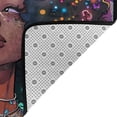 thumbnail image 4 of Shaggy Area Rug, Cosmic Garden Woman Portrait Rugs for Living Room Bedroom Non Slip Door Mat Indoor Carpet Machine Washable Nursery Home Decor Floor Mats for Entryway 60x39in, 4 of 5