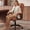 Brown, variant on COOLHUT Office Chair, Big and Tall Office Chair 400LBS, Wide Seat Ergonomic Computer Desk Chair, High Back Executive PU Leather Chair, Black