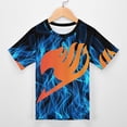 thumbnail image 3 of Fairy Tail Kids Short Sleeve Tee Shirt Novelty Crewneck T-Shirts Unisex Summer Blouse Tops for Boys Girls 140CM, 3 of 8