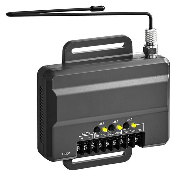 850LM Universal Receiver - Door and Garage Door Opener the 850LM Can Control Up to 3 Doors or Garage Door Openers