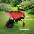 thumbnail image 3 of Electric Wheelbarrow Cart 24V 250W Brushless Motor Powered Cart 330LBS (150KG) Capacity 2.6 Cu.Ft Load 12V 12Ah Batteries, 3 of 9