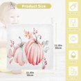 thumbnail image 2 of SKYSONIC 5 PCS Fall Pumpkin Pink Baby Muslin Washcloths, Watercolor Harvest Face Towel Burp Cloths Ultrasoft Absorbent Cotton Bath Wipes Towels for Newborn Boys Girls, 2 of 7