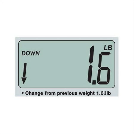 Digital Weight Scale for Home, Black, 300lb Capacity