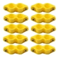 thumbnail image 2 of 10 piezas de abrazadera de tubo de agua potable para gallinero de aves de corral con tornillo redondo, 2 of 9