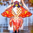 thumbnail image 6 of Mint's Colorful Life Red Goldfish Kite Easy to Fly, Polyester Material, 6 of 7