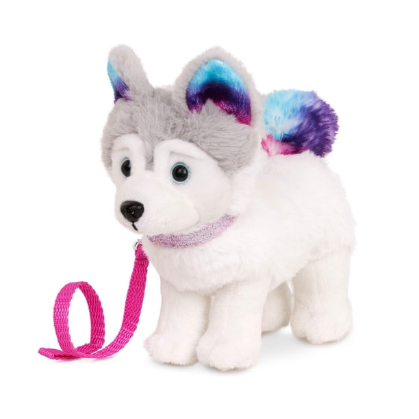 Peluche de Perro Siberiano Husky de Our Generation para Niños Mayores de 3 Años