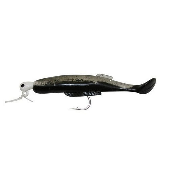 H&H Cocahoe Minnow Double Rigs, Clear/Glitter/Black