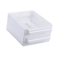 thumbnail image 3 of Tongina Egg Tray, Space Saving Kitchen Egg Box, 30 Grid Double Layer Type Egg Storage Rack for Fridge Refrigerator Kitchen Table Home White, 3 of 8
