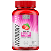Hydroxycut Gummies Weight Loss for Women, Strawberry, 90ct
