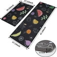 thumbnail image 2 of Fruit Kitchen Mat Set of 2, Colorful Kitchen Mats for Floor, Cushioned Anti-Fatigue Kitchen Rugs Non-Slip Comfort Standing Mat for Kitchen Sink Office, 17"x47"+17"x29", 2 of 6