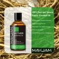 thumbnail image 2 of MAYJAM Vetiver Essential Oils, 100ML Vetiver Oils for Diffusers, Humidifiers, DIY Candles, Soap Making, Bath, Scent for Home, Yoga & Spa, 2 of 6