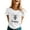 White, variant on Aayomet Workout Shirts For Women Women's Studio Relaxed-Fit Lightweight Crewneck T-Shirt,Blue XL