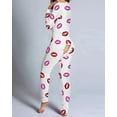 thumbnail image 4 of Pijama largo Y2k para mujer, ropa de dormir Sexy con cuello en V profundo, de manga larga, mono de una pieza, traje con estampado navideño, Otoño, 2023, 4 of 4