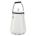 thumbnail image 1 of IMAX Z65679 Monroe Antique Enamel Lidded Pot - White, 1 of 1