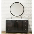 thumbnail image 3 of Design House  73 in. Single Faucet Hole Cultured Marble Double Basin Vanity Top in Solid White, 3 of 12