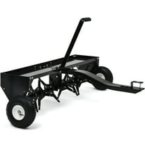 RVNI 40" Heavy Duty Lawn Aerator with Universal Hitch for Lawn & Garden