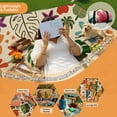 thumbnail image 6 of Picnic Blanket with Handle - 78 Inches Triple Soft Durable Fabric, Foldable Outdoor Mat for Beach, Park, Camping & Travel, 6 of 12