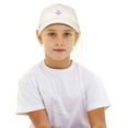 thumbnail image 5 of DALIX Cute Easter Bunny Kids Hat Embroidered Girls Baseball Cap in Beige, 5 of 6