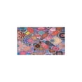 thumbnail image 2 of Bohemian Purple Square Pattern Kitchen Rugs and Mats Sets Of 2,Kitchen Decoration Rugs,Rubber Backing Non-Slip Floor Mat for Sink Washable Waterproof Laundry Room Runner Rugs, 2 of 7