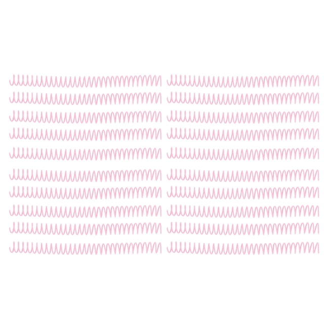 Plastic Spiral Binding Coils, Binding Spirals Strong Adhesion Easily Compile Paper Page Turning Non Break For A4 A5 Notebook